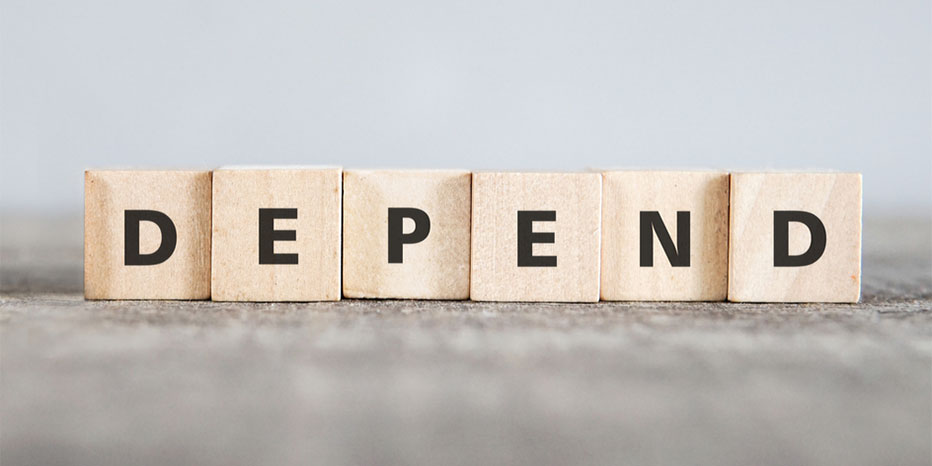 تعریف انواع وابستگی